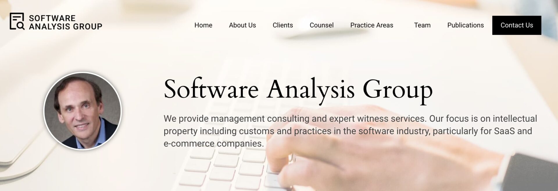 Software Analysis Group | Software IP Expert Witness